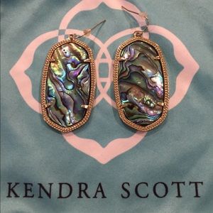 Kendra Scott Danielle Abalone Shell Earrings